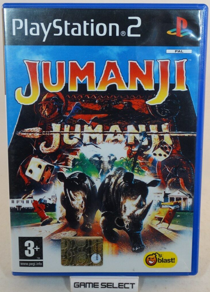Jumanji ps2 complet FR - Consoles