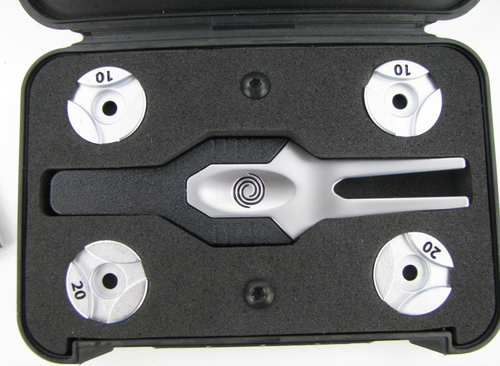 NEW Odyssey Metal-X Milled Weight Tool Wrench Putter Kit ( x2 10g, x2 20g ) - Picture 2 of 3