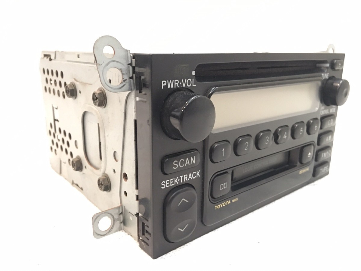 16815 RADIO for 2000 2001 2002 2003 TOYOTA CD CASSETTE PLAYER