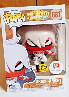 Funko POP Arach-Knight #681 Infinity Warps Walgreens Exclusive Glow in the Dark