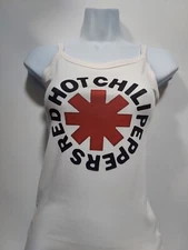 Red hot chili peppers tank top sublimated ink won't fade or crack sizes xs to 3x