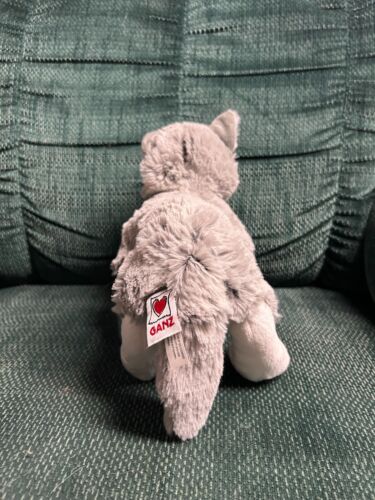 Webkinz Grey Wolf HM358 New Unused Code Tag Gray Plush, Excellent Condition - Picture 3 of 4