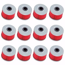12 Oil Filter Filters for Honda TRX 250 250X 300 300FW 300EX 400EX Rancher 350