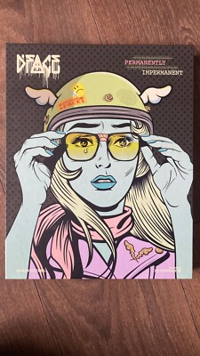 D*face - Dface - Permanently Impermanent Signed Hardback Book - NEW - Free Post
