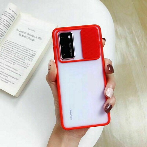 Slide Camera Lens Protector Soft Shockproof Case Cover For Huawei P40 P30 Pro - Picture 9 of 17
