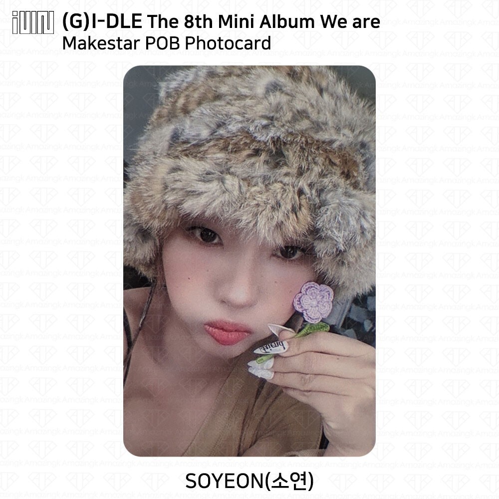 G)I-DLE The 8th Mini Album We are Makestar Photobook ver