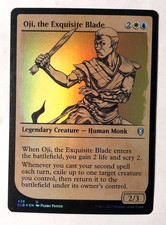 Oji, the Exquisite Blade SHOWCASE FOIL 436 Baldur's Gate MTG Magic NM