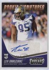 2021 Chronicles Draft Picks Threads Rookie Signatures Levi Onwuzurike Auto 11cz