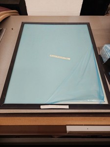 light box 16 x 20 pull chain fluorescent