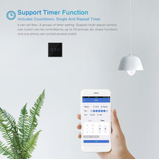 Wireless Switches WiFi Light Switch Smart Wall Compatible With Alexa Echo Home