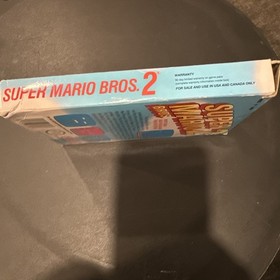 Super Mario Bros. 2 - NINTENDO NES Completo CIB EXCELENTE Estado &iexcl;S&Uacute;PER Raro!