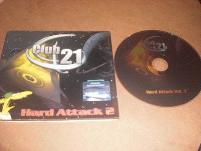 CD - Club 21 - Hard Attack 2 -  ähnlich wie deep dance -  Gebraucht