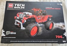 Block Tech, Tech Build 4 X 4 Monster Truck 706pcs