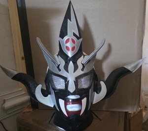 Jushin Liger mask replica Black & Silver