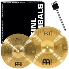 Meinl HCS Cymbal Box Set - 10" Splash, 12" China  Stacker