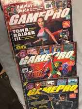Gamepro Vintage Issues 121-125 Video Game Magazine Lot of 5 Zelda Tomb Raider