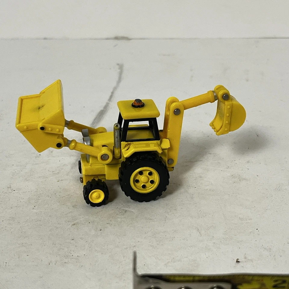 Vintage Bob The Builder - Scoop -  Learning Curve 1997 - Diecast W/ 🧲 Bucket - Image 3 of 4