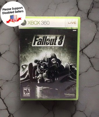 Fallout 3 (Microsoft Xbox 360, 2008) CIB / GOOD CONDITION   [D163]