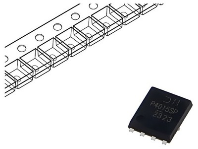 2X DMP4015SPS-13 Transistor: P-MOSFET unipolar -40V -8,7A Idm: -100A 0,8W DIODES