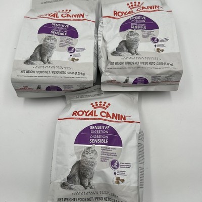 (x3) Royal Canin Feline Health Nutrition Sensitive Digestion Dry Cat Food 3.5lb