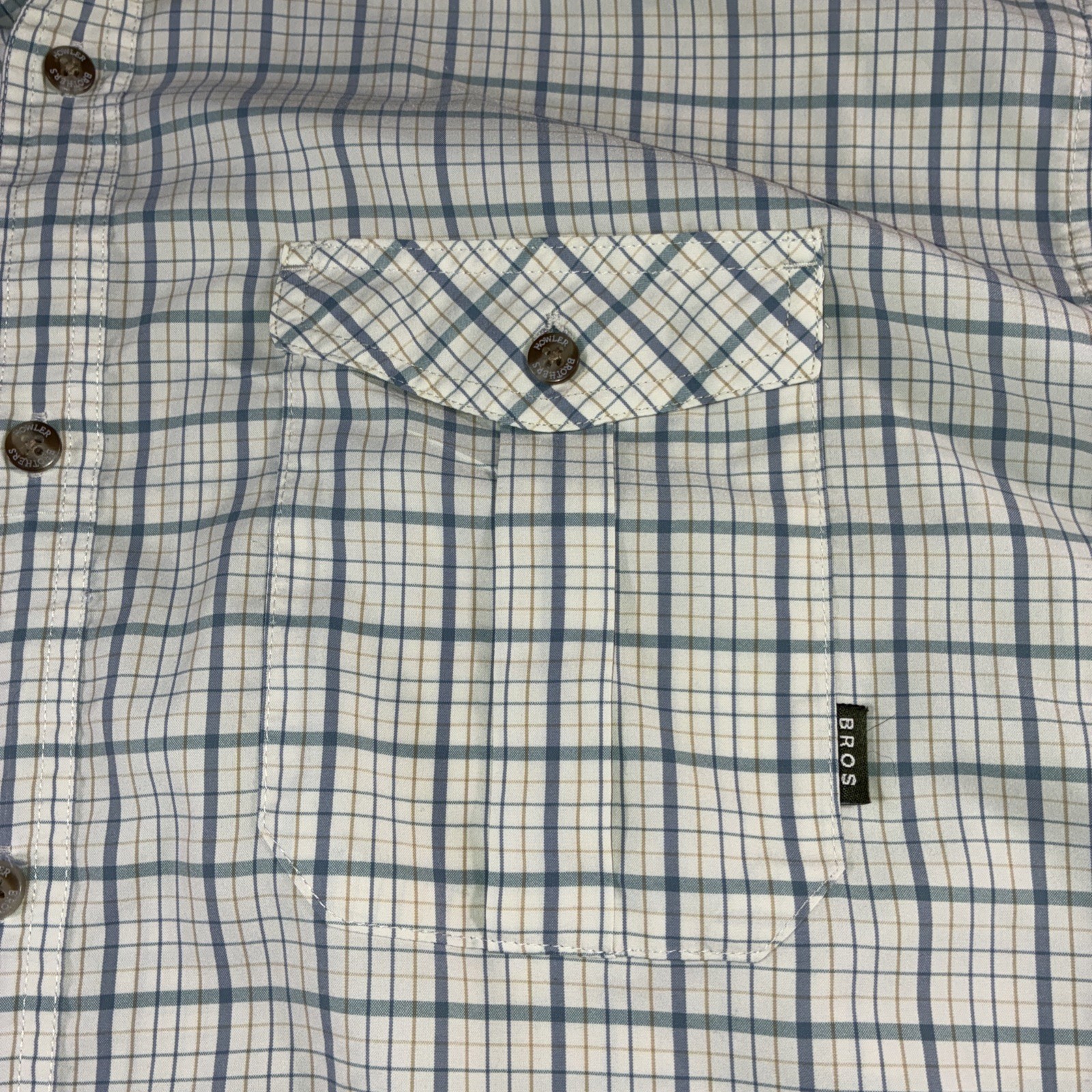 Howler Performance Plaid Button Down Fishing Hiki… - image 7