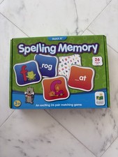 The Learning Journey SPELLING MEMORY-Match It Game 26 Pairs Ages 3