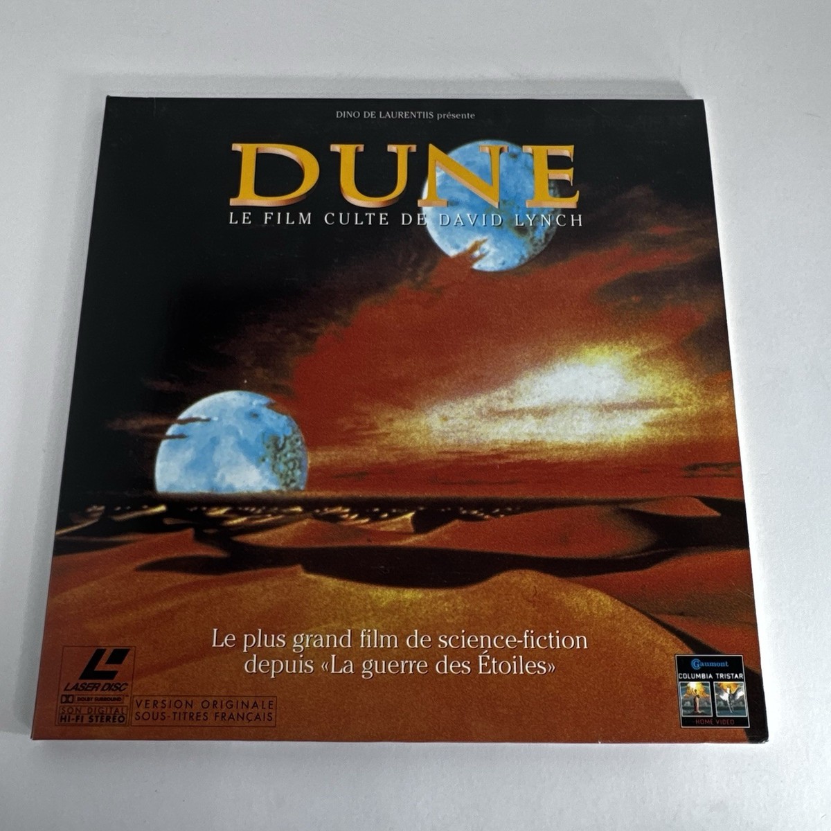 Dune Laserdisc David Lynch Gatefold France French Version