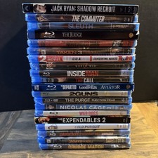 Lot Of 20 Blu-Ray Movies Sealed Assorted Titles Action/Drama/Thriller Lot I