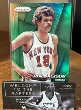 2014-15 Panini Prizm Phil Jackson #236 Green Prizm Parallel NY Knicks