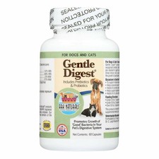 Ark Naturals Gentle Digest Dogs  Cats Probiotic  Prebiotic Capsules 60 Count