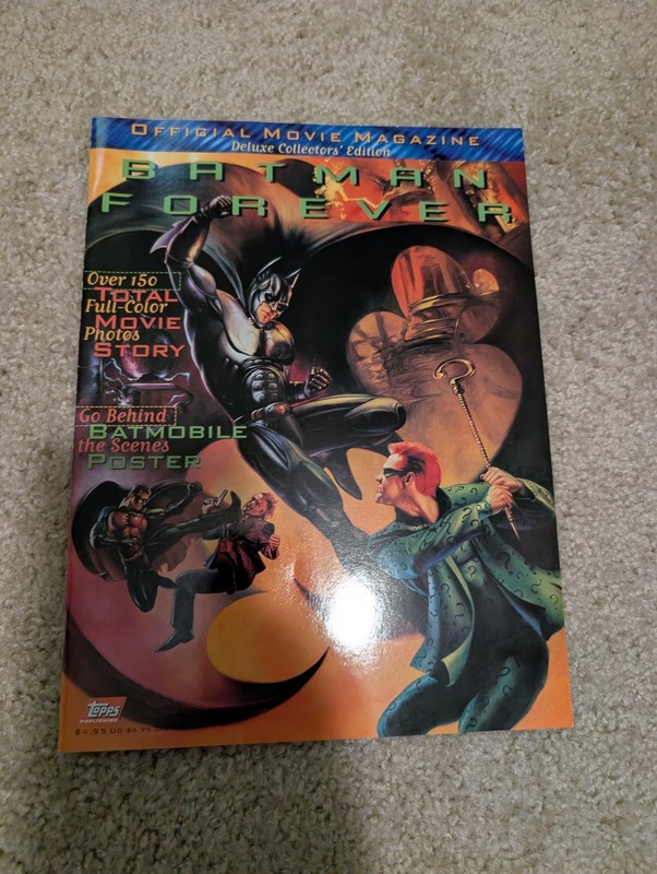 Batman Forever Magazine Making Of The Movie Vintage