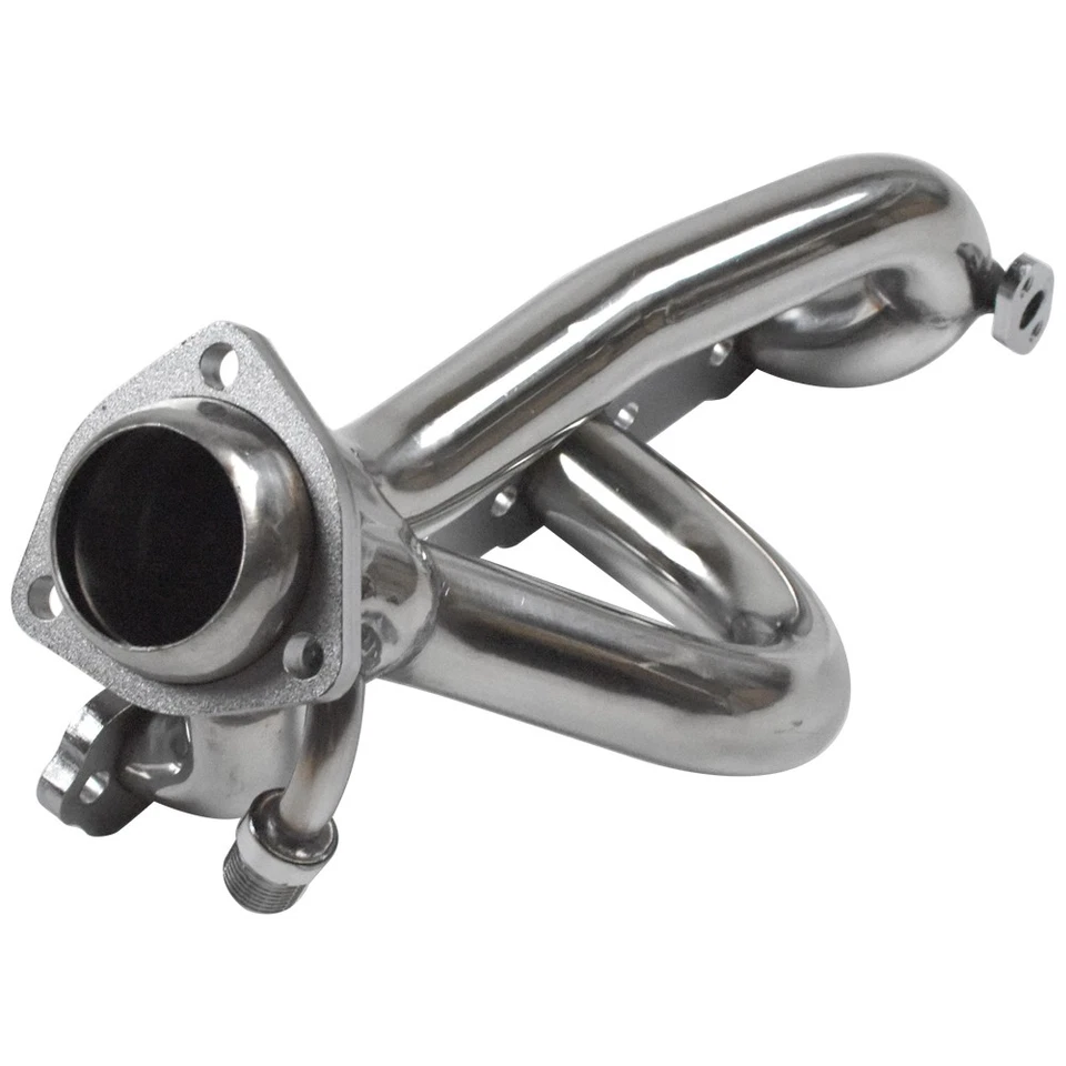 COLECTOR DE ESCAPE CABEZAL ACERO INOXIDABLE para 96-01 CHEVY S10/BLAZER/SONOMA 4.3 V6 Foto 3 de 4
