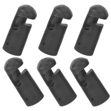 6 Pcs Plastic Trampoline Parts Enclosure Poles Replacement Cover