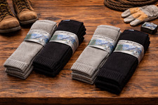 Rugged Frontier Thermal Boot Socks 6 Pairs Mens 10-13 Heavy Duty Work-2 Packs