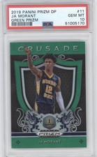 2019 Panini Prizm Draft Picks Ja Morant #11 Green PSA 10