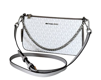 Michael Kors Jet Set Travel Medium Pouchette Crossbody Bag