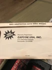 Super Street Fighter II 2 Genesis Box Registration Card Manual& Bart’s Nightmare