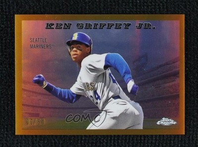 2025 Chrome Platinum Anniversary Gold Refractor 2/50 Ken Griffey Jr HOF lz7