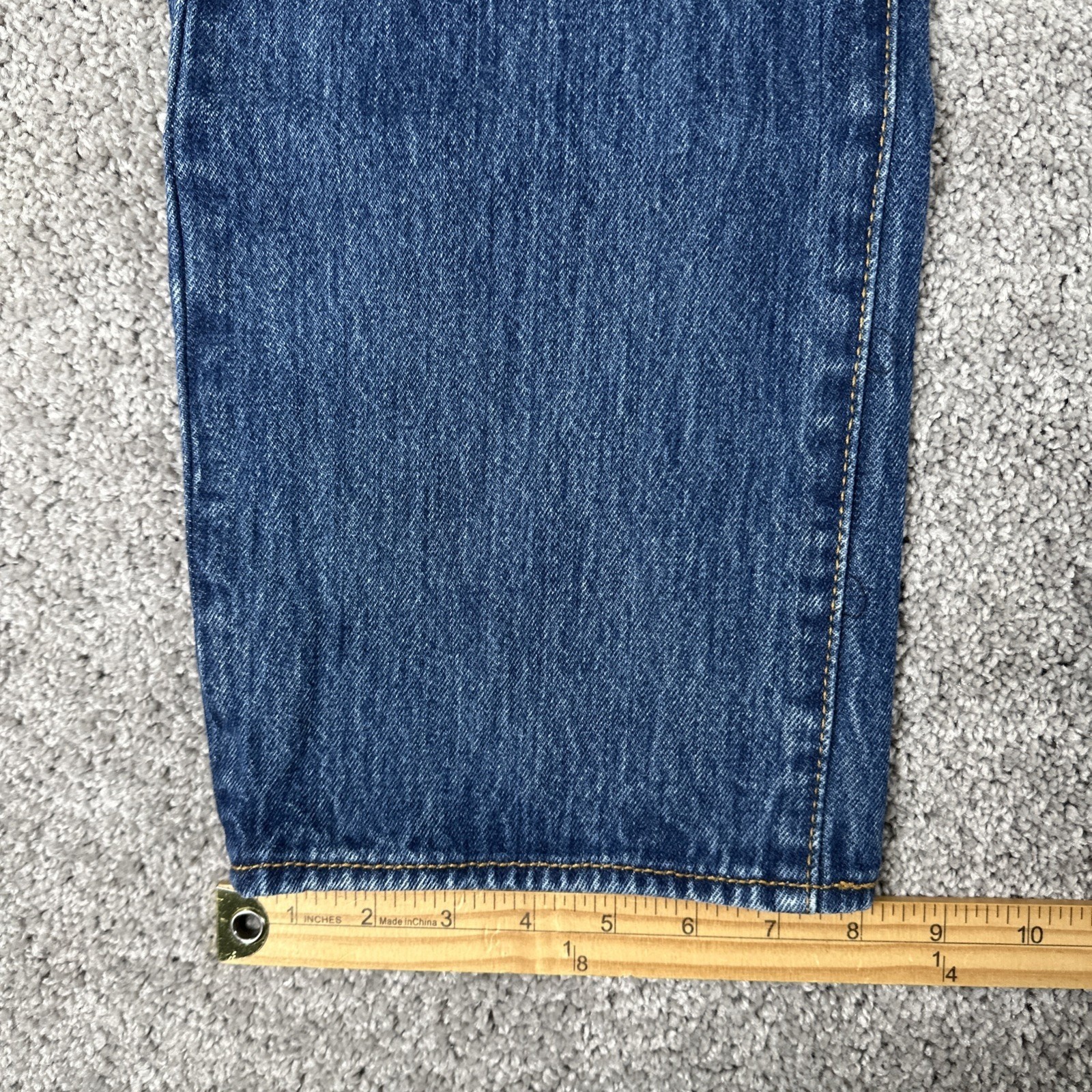 Levis 501 XX Jeans Mens 36x32 Blue Wash Straight Leg Button Fly Denim Classic thumbnail 11