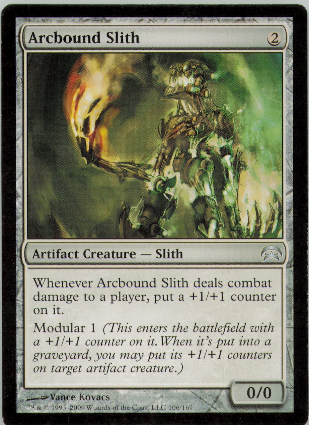 ARCBOUND SLITH 106 UC PLANECHASE MAGIC: THE GATHERING LP