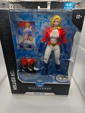McFarlane DC Multiverse Power Girl Collector Edition  31 Platinum Edition  New