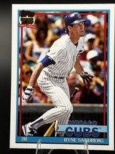 Topps 2026 Series 1 1991 Topps Baseball Insert Ryne Sandberg #T91-25 Cubs