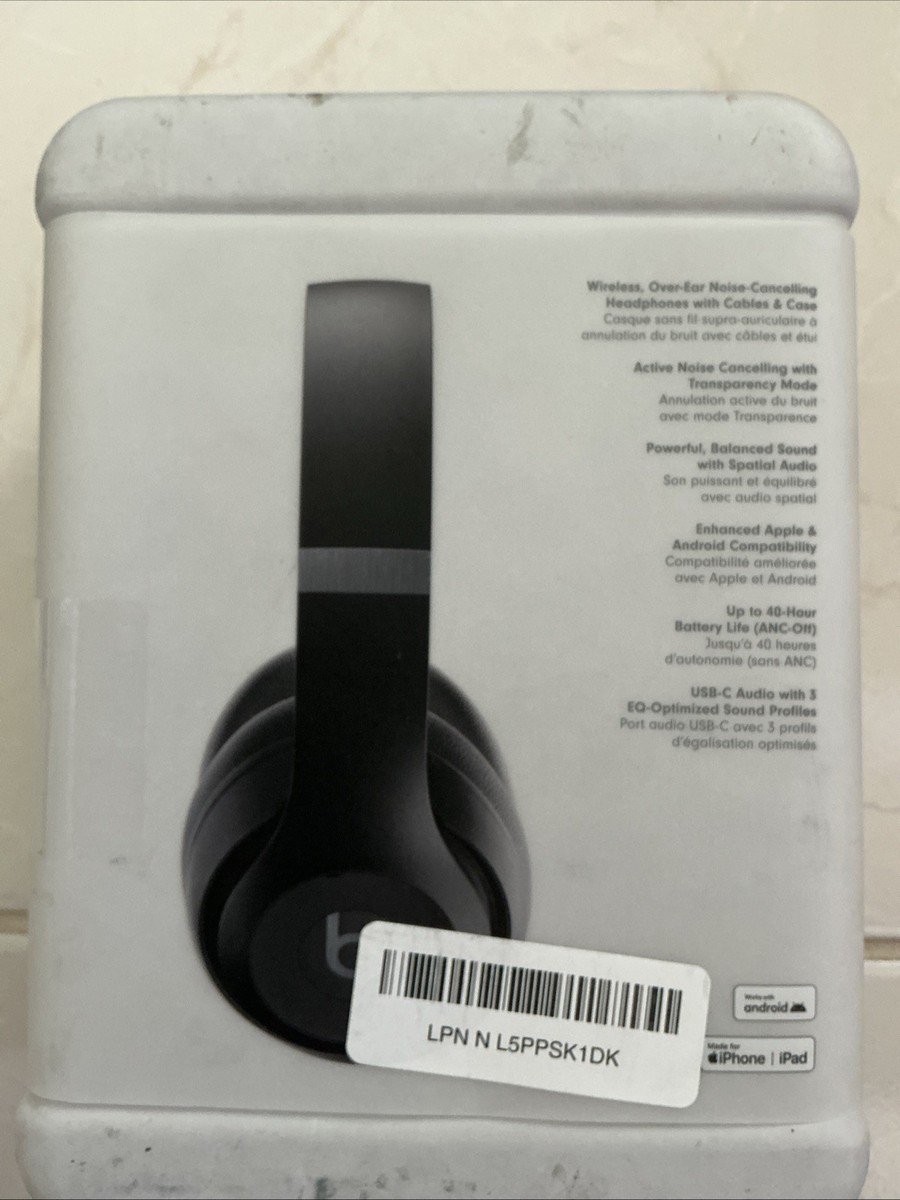 Beats Studio Pro Wireless Headphones -Black, Open Box, Warranty