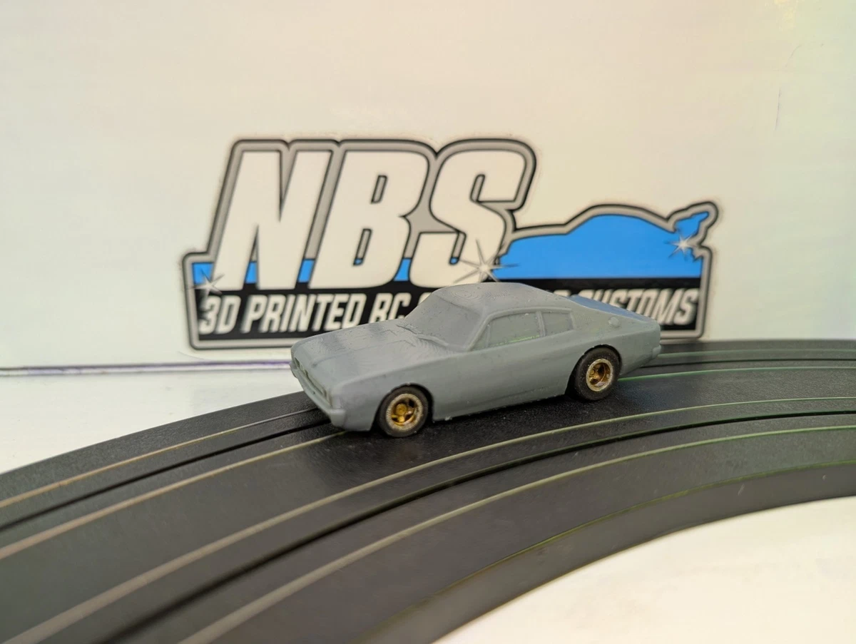 AFX Slot Car 3d Printed Body Valiant Charger Suit Bulldog 1.6