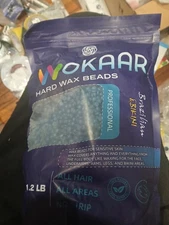 Wokaar Hard Wax Beads For Brazilian Bikini Legs Face & All Areas Of Body 1.2 Lb
