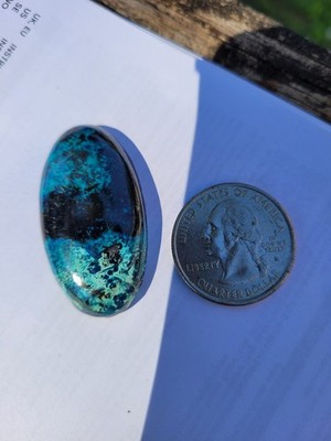 Quantum Quatro Bisbee Gem Silica Cab,60.55 Crts Natural.