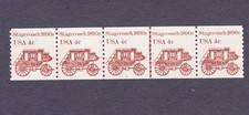 PNC5 4c Stagecoach 1, 2, 3, 4 US #1898A Lot (4) MNH F-VF