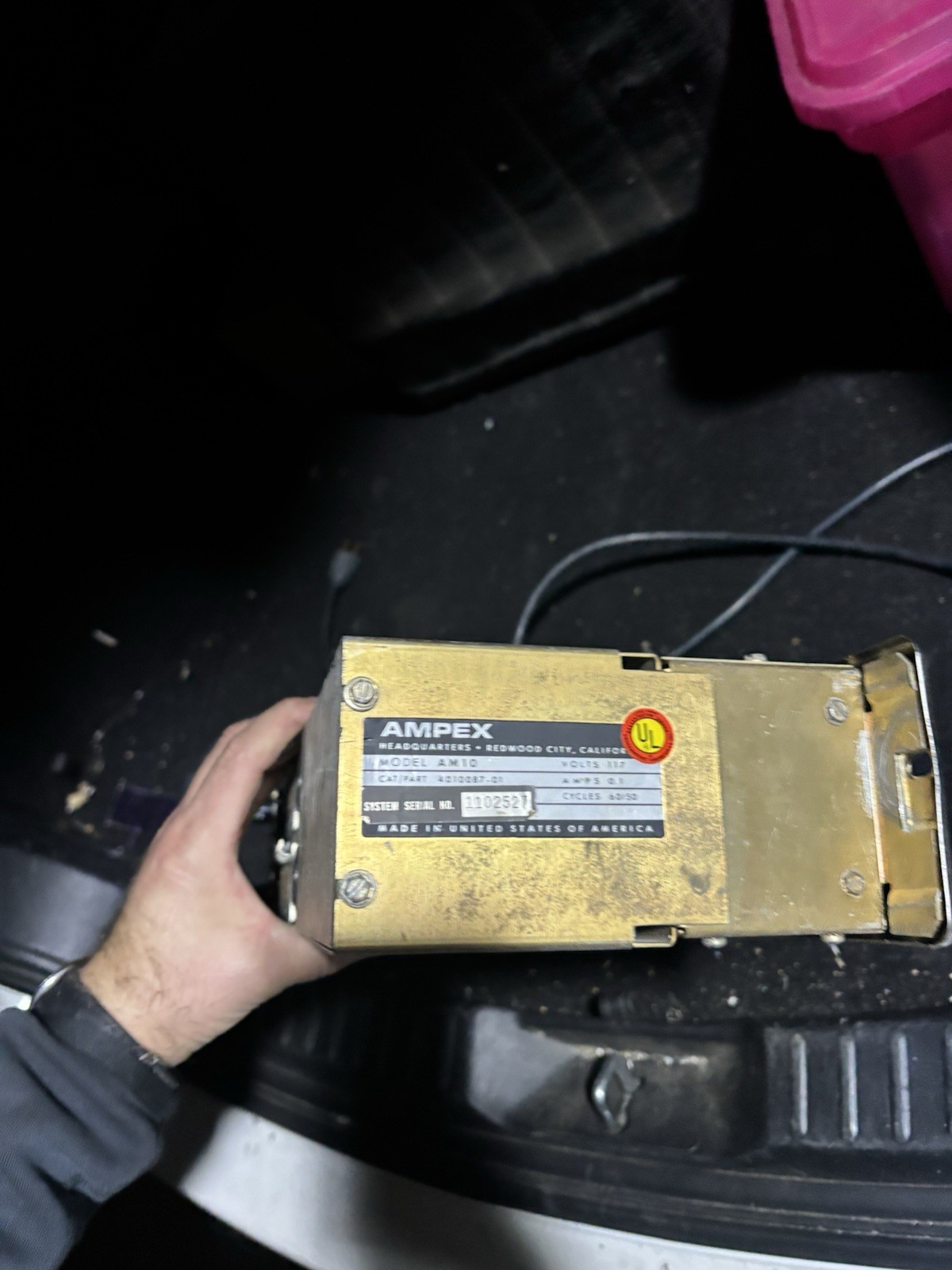 Ampex Model AM10 Vintage Solid State 6 Channel Microphone Preamp/Mixer Vtg USA 