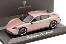 Minichamps 1/43 Porsche Taycan Turbo S 2020 Frozen Berry Metallic Model Car New
