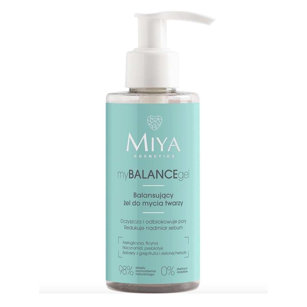 Miya myBALANCEgel Balancing Sebum Regulating Face Wash Gel 140ml